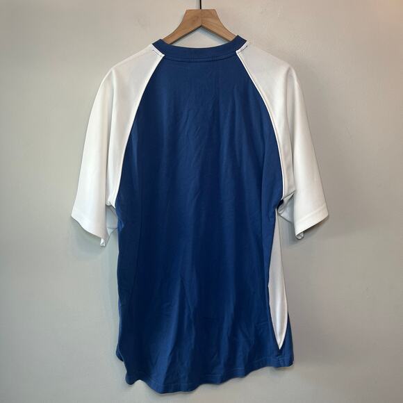 NFL Indianapolis Colts Football Short Sleeve Tunic Top Blue White Size Large - Picture 6 of 6